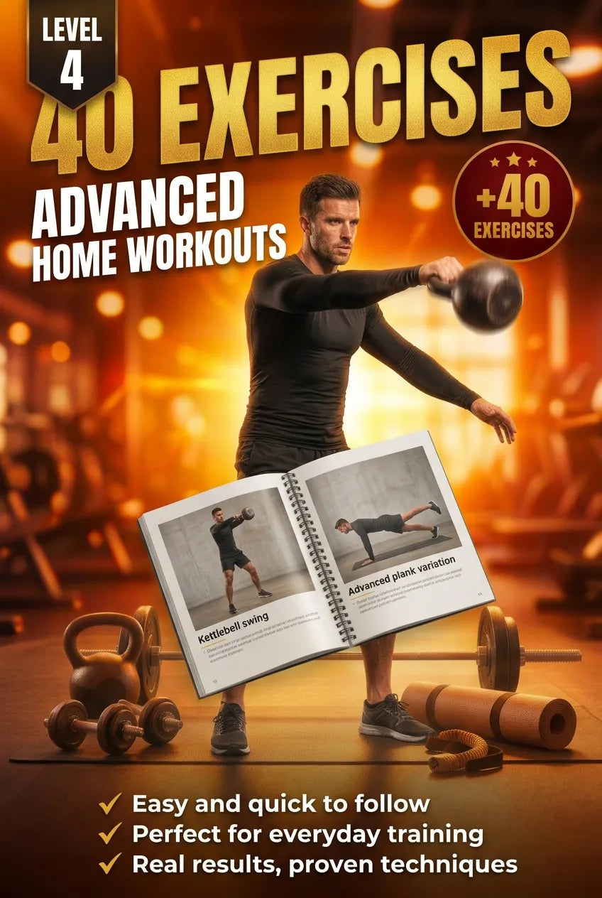 Level 4 – 40 Exercises: Advanced Home Workouts